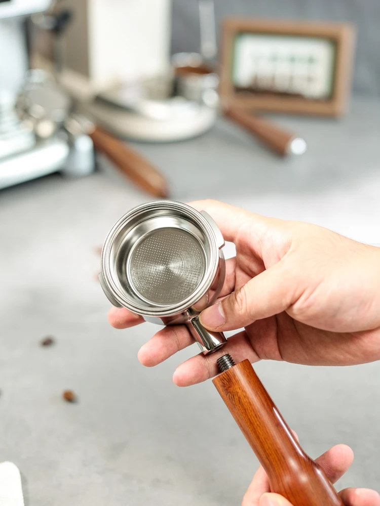 58MM Bottomless Filter Portafilter for Saeco SE50 Espresso Coffee