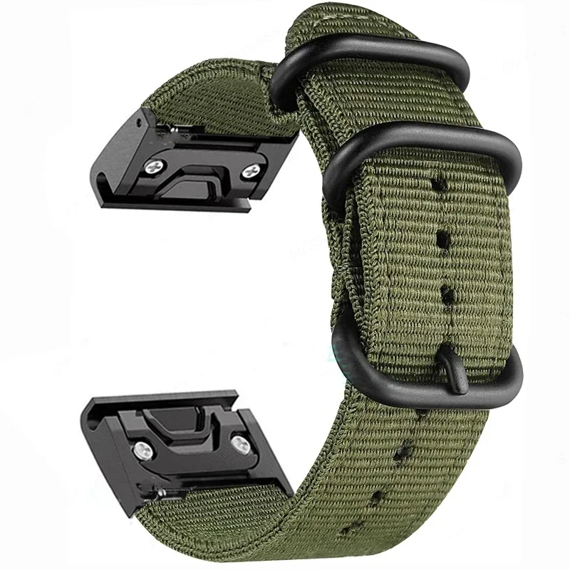 Quickfit Nylon Watch Strap - 22mm/26mm Sport Band Replacement