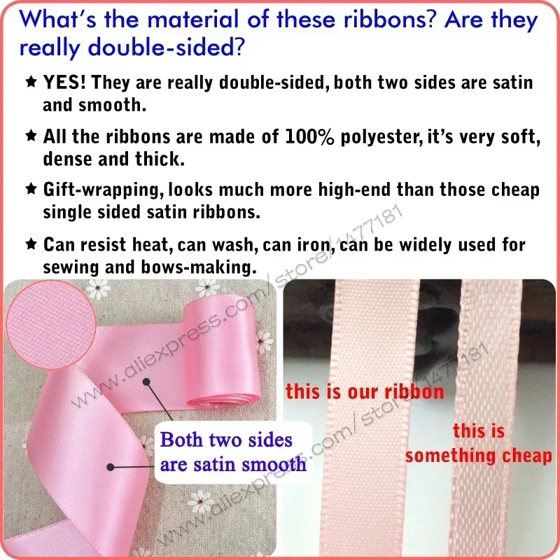 22.5Meters 6/9/16/25/38mm Double Sided SATIN RIBBON Polyester Double Face Silky Ribbon for Eternal Rose (43-84) satin ribbons ribbon supplies satin ribbon polyester ribbon