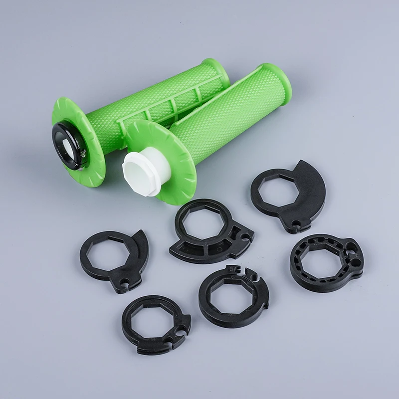 오토바이 그립 7/8 인치 22mm 핸드 그립 스냅온 캠, 야마하 혼다 가와사키 스즈키 KTM 더트 바이크 핸들 바 범용 부품