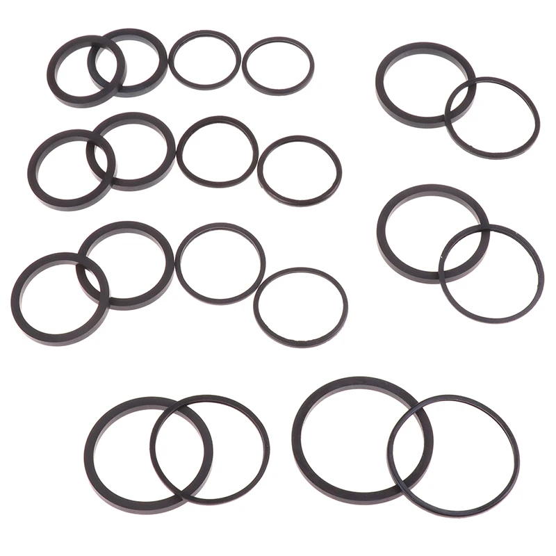 2/4Pcs Mountain Road Bike Disc Brake Caliper Sealing Ring O-Ring Brake Piston Bicycle Motorcycle PE Wear-Resistant sealing Ring