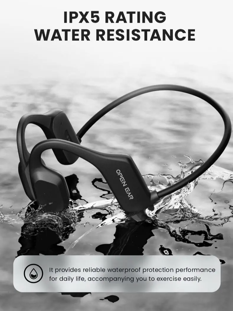 Où Trouver Casque Conduction Osseuse à Oreilles Libres, Écouteurs Bluetooth  Sport Sans Fil,Bluetooth 5.1, 6h-8h D'Autonomie, Parfait Pour Cours Le  Moins Cher