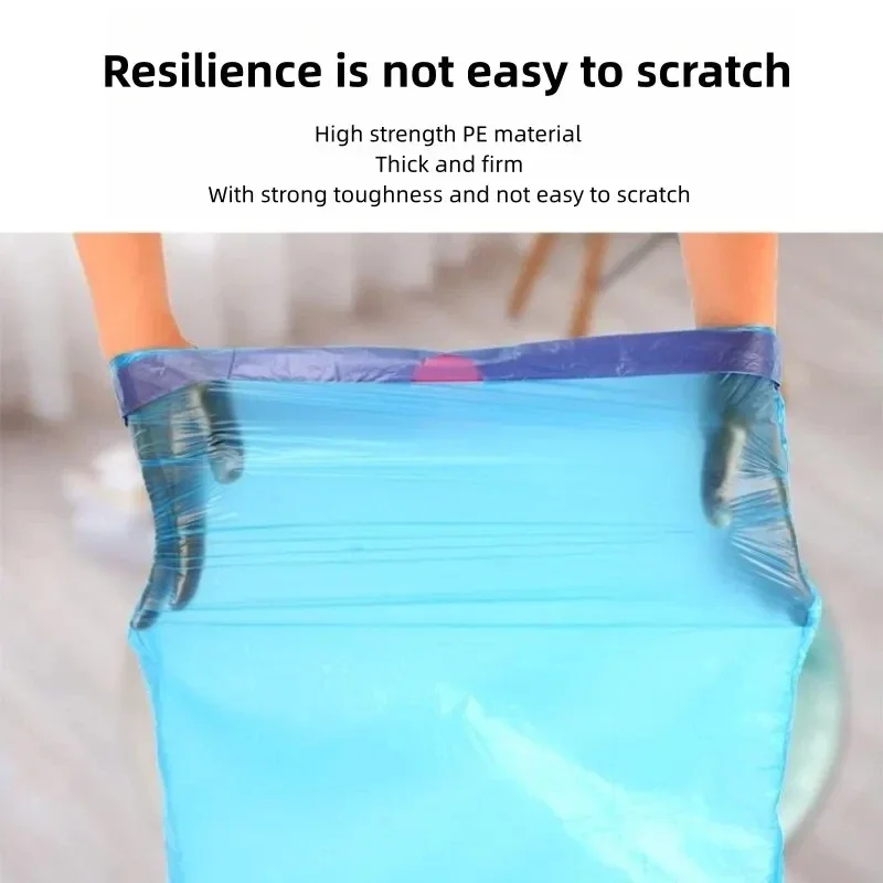 Drawstring Garbage Bag Thickened Garbage Disposal Bag Smart Trash Can Kitchen Toilet Storage Weighing 10kg trash bags