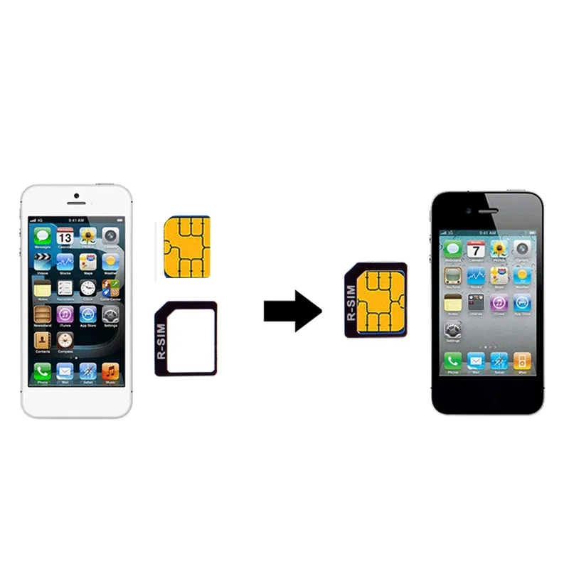 Рисунок 4 - Черный адаптер Nano SIM-карты к Micro Standard