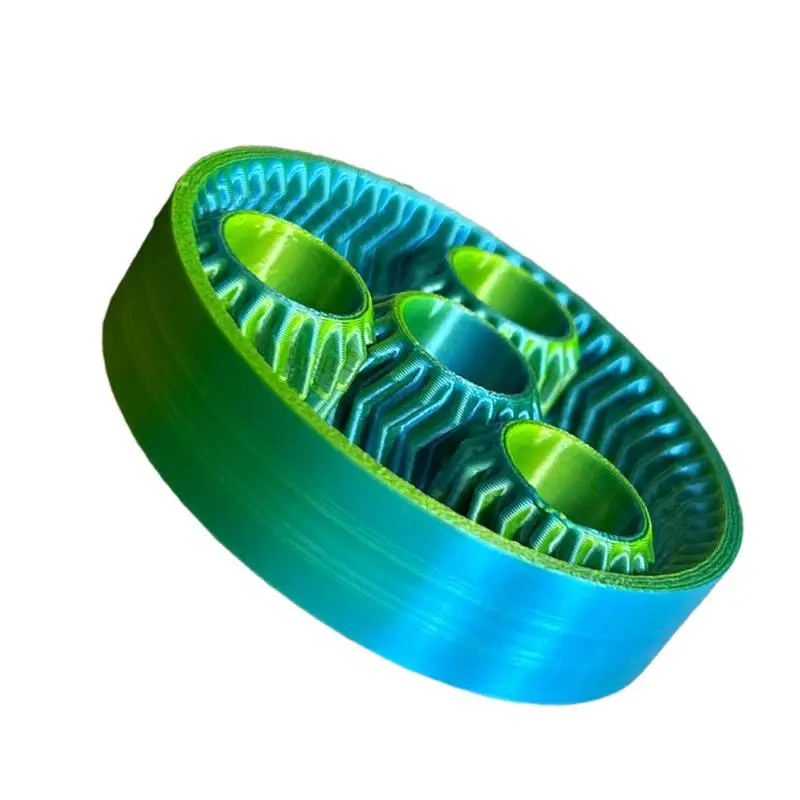 3D Printed Gear Gyro Fidget Gear Sphere Chain Gyro Fingertip Activity Gyroscope Toy Stress Relief For Adults &