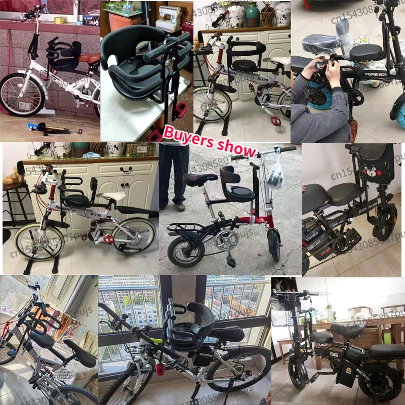 Heißer Sicherheit Kind Fahrrad Sitz Bike Vorne Baby Sitz Kinder Sattel mit  Fuß Pedale Unterstützung Zurück Rest für MTB Straße fahrrad Kind Stuhl -  AliExpress