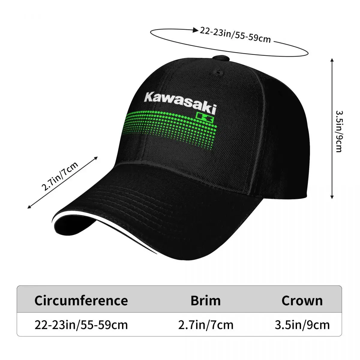 Baseball Caps S-Kawasakis-Moto Motorcycle Rider Racing Casual Female Male Summer Hats baseball cap baseball caps baseball hats