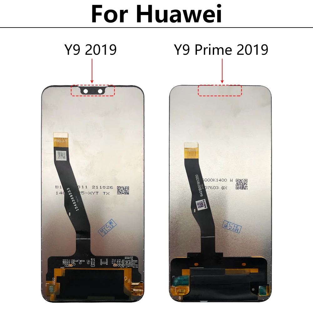 New For Huawei Y9 Prime STK-L21 STK-L22 STK-LX3 LCD Screen Display Touch Assembly LCD Display Y9 JKM-LX1 JKM-LX2