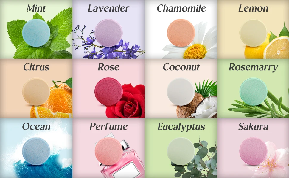 Shower steamer close-up