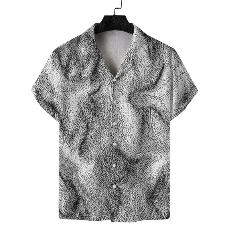 thumbnail image 1 of Camisas de verano nuevas con estampado 3D de flores hawaianas para hombre y mujer, camisas de manga corta con solapa y estampado de atardecer en la playa, ropa de calle, 1 of 4