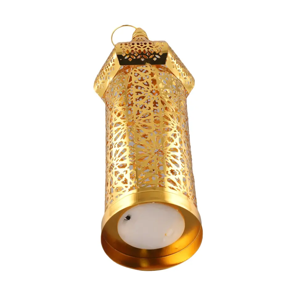 Linterna De Vela Marroquí Grande Para Decoraciones De Ramadán 2023 Lámpara De Ar