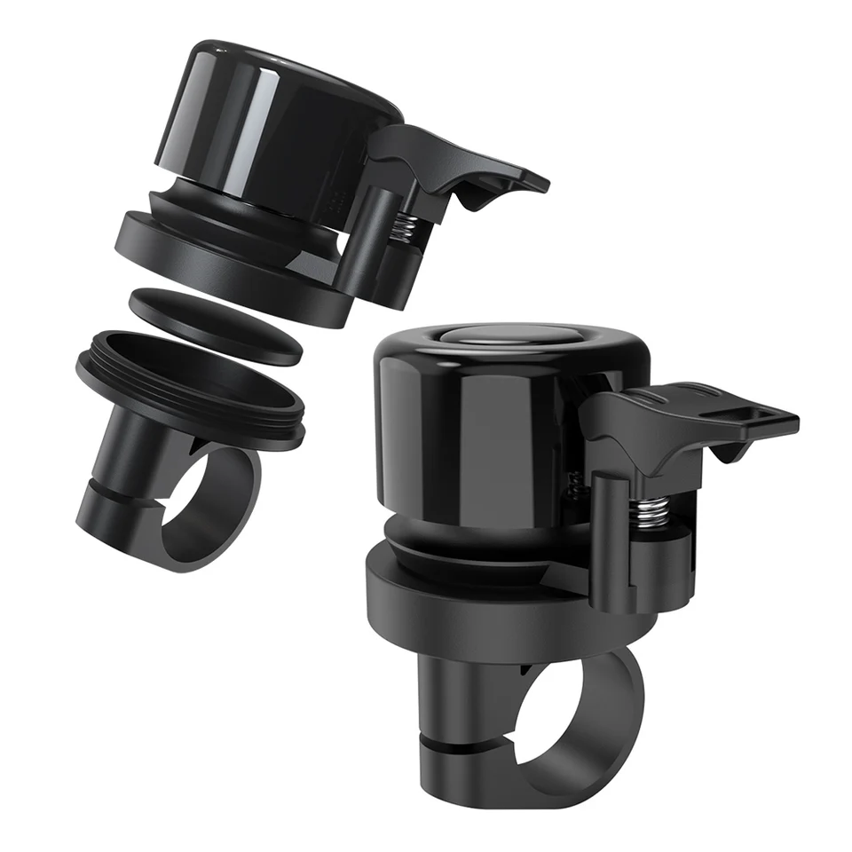 Waterproof Bicycle Bell with AirTag Holder