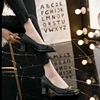 Spring Women's High Heels Mary Jane Shallow Mouth Women's Casual Shoes High Quality Retro Square Head Fashion Women's Shoes 2025 6