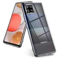 Premium Clear Transparent Soft Phone Case - High-Quality Back Cover Protection for Samsung F41 (Clear)