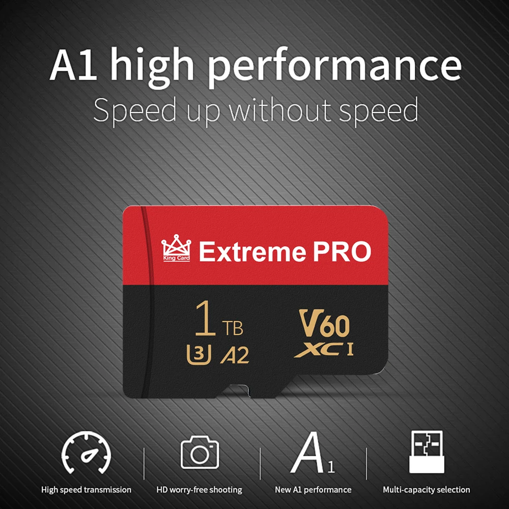 

Карта памяти Microsd Ultra A2, класс 10, 512 ГБ, 256 ГБ, 1 ТБ