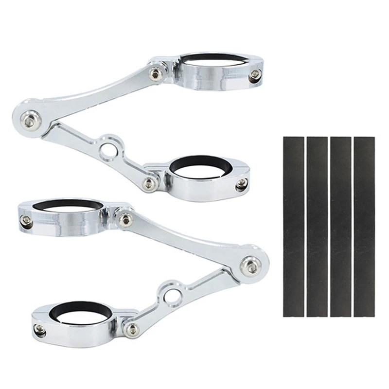 

Универсальный кронштейн для вилки и прожектора мотоцикла CNC 39 мм-41 мм, держатель для измельчителя Honda Kawasaki Suzuki Yamaha