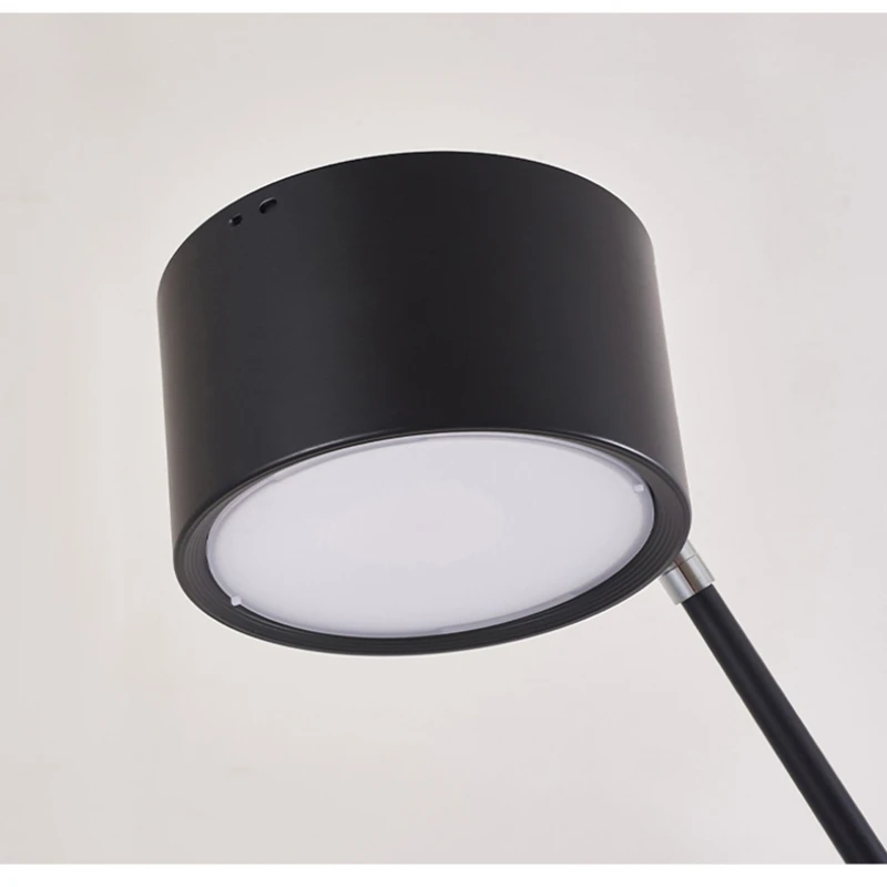 소파용 모던 LED 플로어 램프, 거실 침대 옆 스탠드, 침실 조명기구, 블랙 홈 장식 액세서리, 조명 디자인