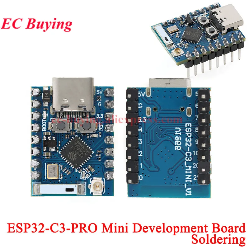 ESP32-C3 PRO Mini SuperMini OLED Null Entwicklung Bord ESP32C3 2,4G WiFi BT Bluetooth-kompatibel Drahtlose Wi-Fi modul Für Arduino – Detail 9