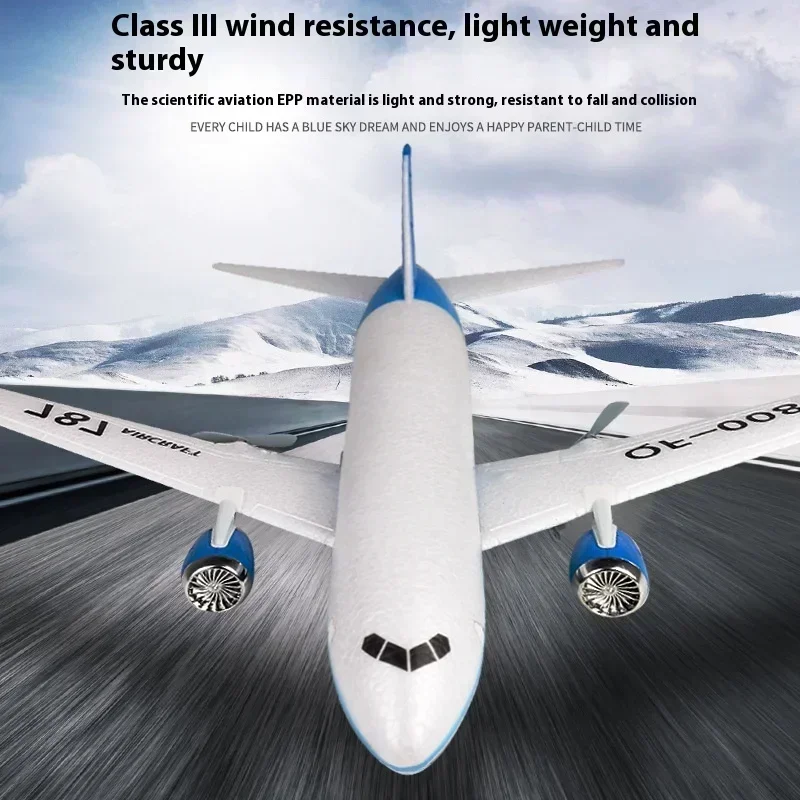 RC Boeing 787 Glider Qf008 2.4G Electric Remote Control Plane Three-Channel Fixed Wing Aircraft Passenger Jet Model Toy Kid Gift 3