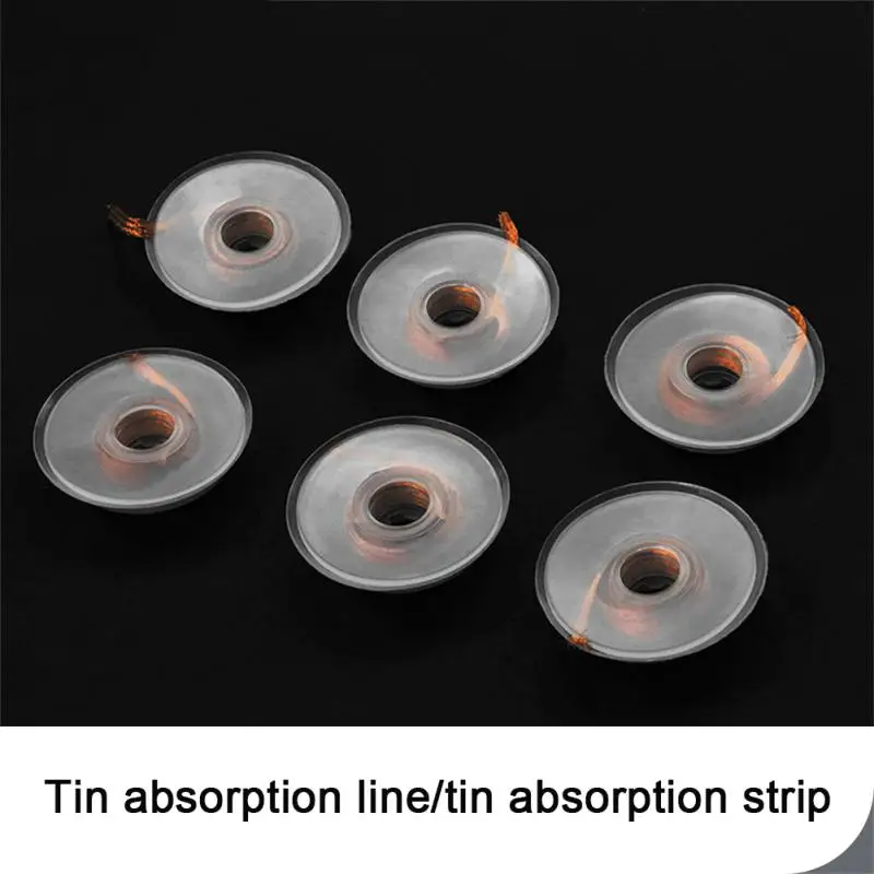 Desoldering Braid 1.5-6m 1-4mm Width Desoldering Mesh Braid Tape Copper Welding Point Solder Remover Wire Soldering Wick Tin Lead Cord Supplies