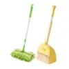 Kids Cleaning Toy Set, Kit, Early Learning Role Play, Mini with Dustpan, Mop for 5