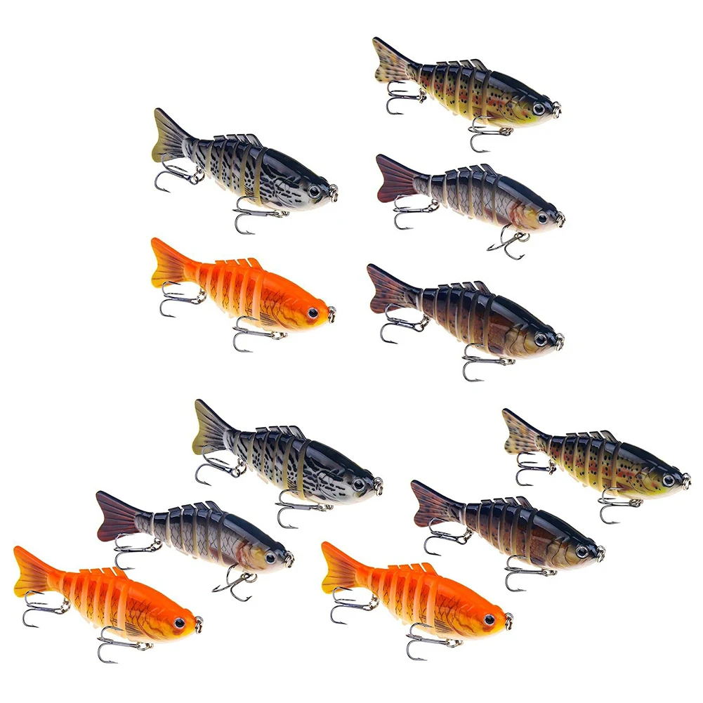 Sinking Wobblers Fishing Lures 10cm 16g Multi Jointed Swimbait Lifelike Artificial Bait Crankbait for Pike Bass Trout