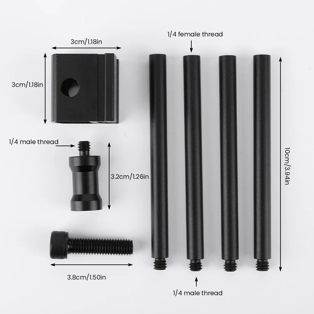 Aluminium Alloy Camping IGT Extension Plate Link Buckle Portable Light Hanger Light Stand Holder for Outdoor Camping IGT Table