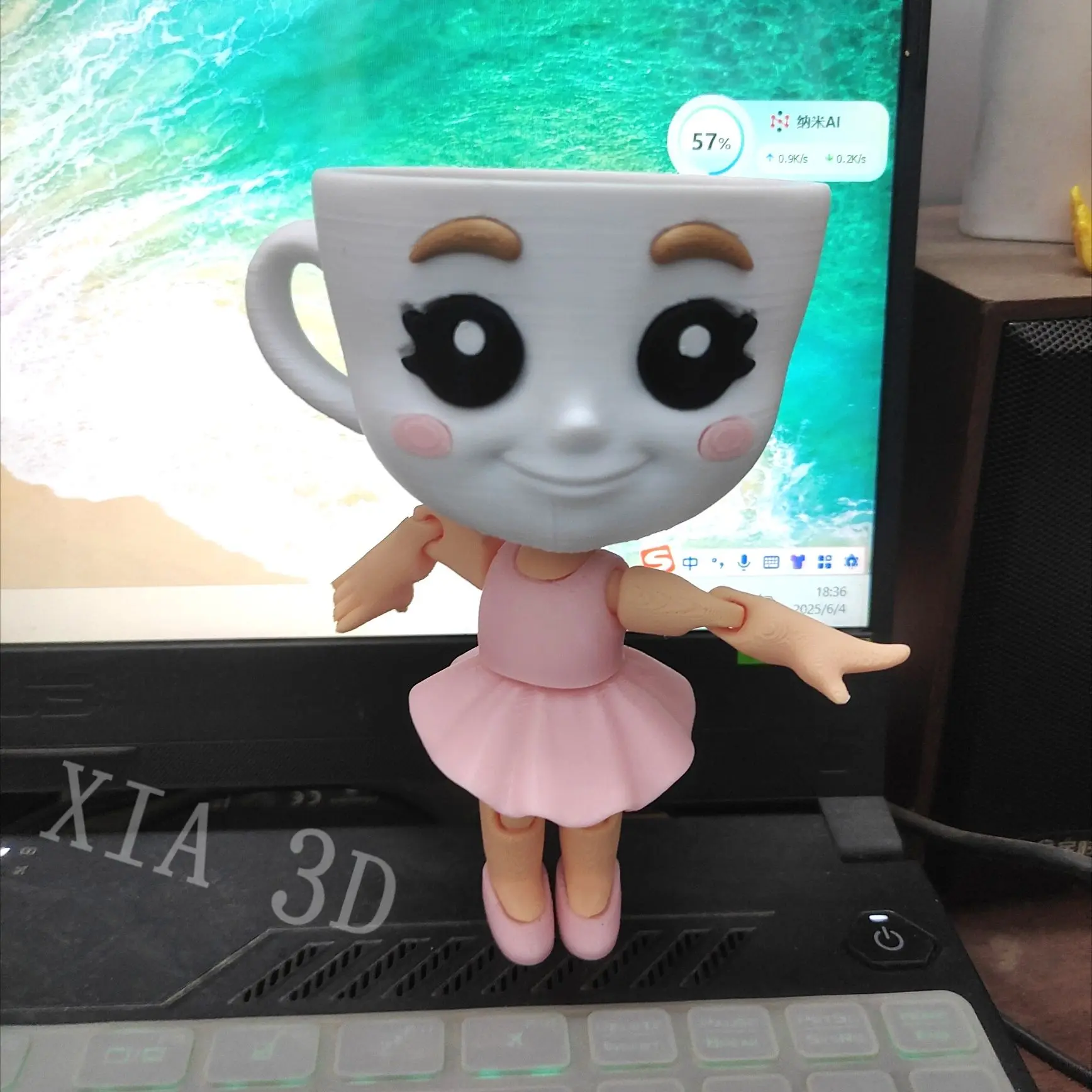 Chaud nouveau Cappuccino Assassin figurine ballerine Cappuccino