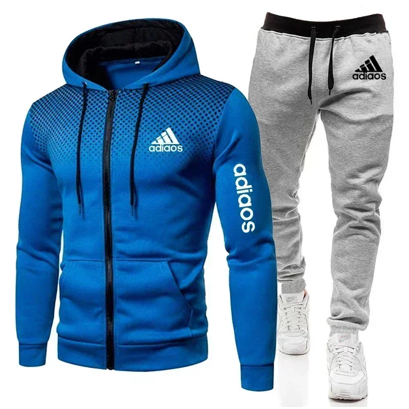New Style Fashion Men Hoodie Fitness Gym Clothing Men Running Set Sportswear Jogger Men'smany Sorts Of Suit Sports 6