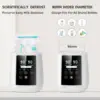 Baby Bottle Warmer & Sterilizer 24 hour 6-in-1Multifuntion Breast Milk Warmer Accurate Temperature Control Baby Bottle Heater 6