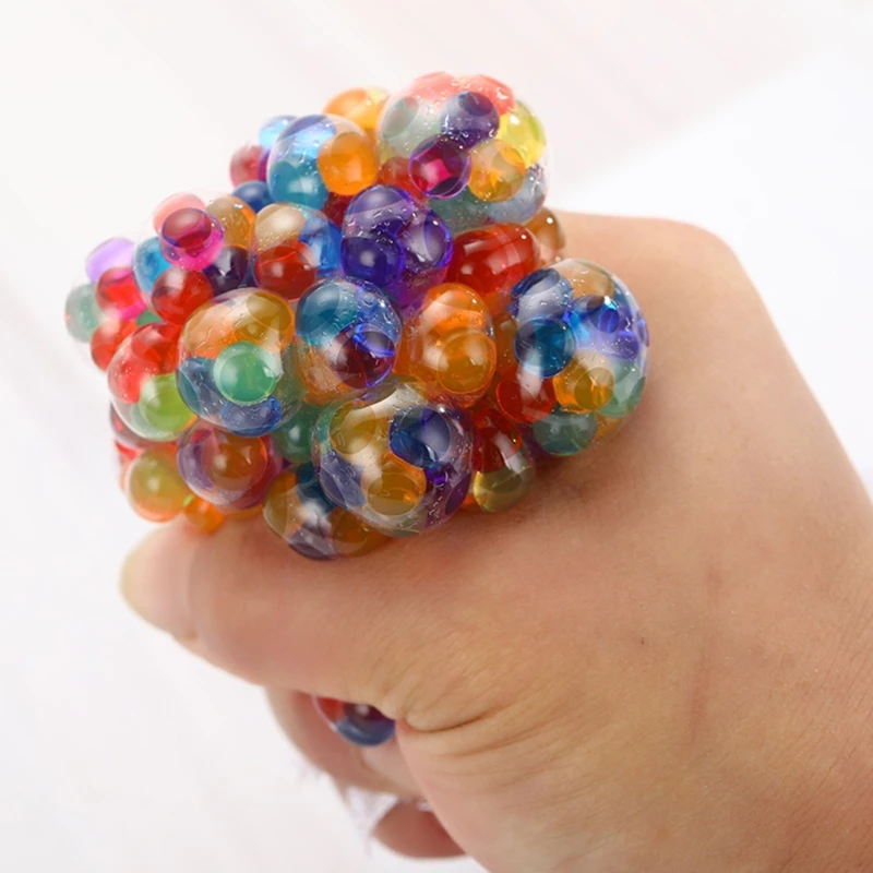 Sensory Stress Ball Toys Stress Ball Set Mesh Ball Kids Adults Stress Relief Gifts