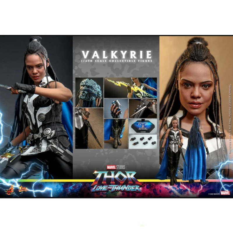 

Женская Игрушка HotToys MMS673 Thor 4 Love and Thunder Valkyrie 1/6, анимационная фигурка солдата, игрушка, подарок, модель, коллекция, хобби