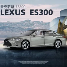 

KIDAMI Simulation 1/24 Lexus ES300 Alloy Die-cast Car Model Collection Pull Back Vehicle Children Toy Car Kids Gifts