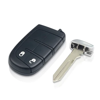 Smartkey pulsanti 2/3/4/5 per Chrysler - KEYYOU pulsanti Smart Key Shell 2 3 4 5 per Chrysler per Jeep Cherokee Dodge