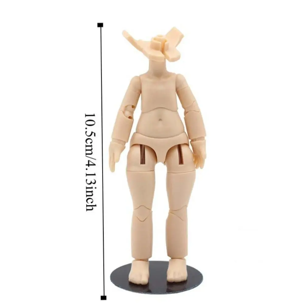 Doll Accessories Multi Joints Ob11 Doll Body Movable Dress Up DOD Body 10.5cm Replacement Doll Model DIY