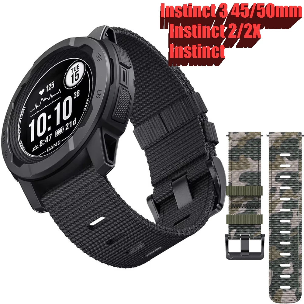 Durable Nylon Watch Strap Band - Versatile and Stylish Accessory