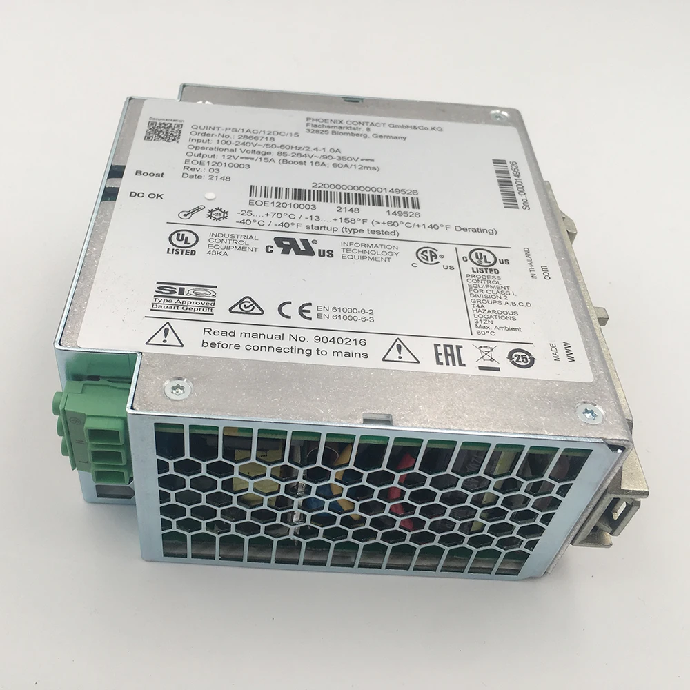 2866718 For Phoenix Power Supply Unit -QUINT-PS/1AC/12DC/15 7 2866718 For Phoenix Power Supply Unit -QUINT-PS/1AC/12DC/15 - Image 5