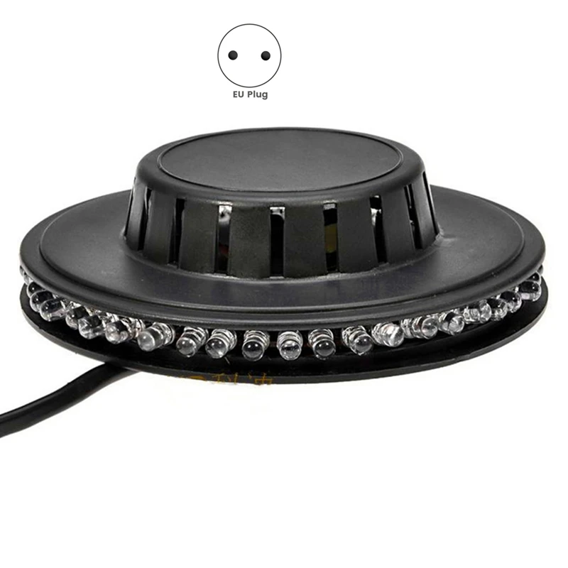 

Мини-диско освещение 8 Вт, 48 светодиодов, RGB, домашняя подсветка стены, украшение, фонарик, лазерный цветной луч, музыка