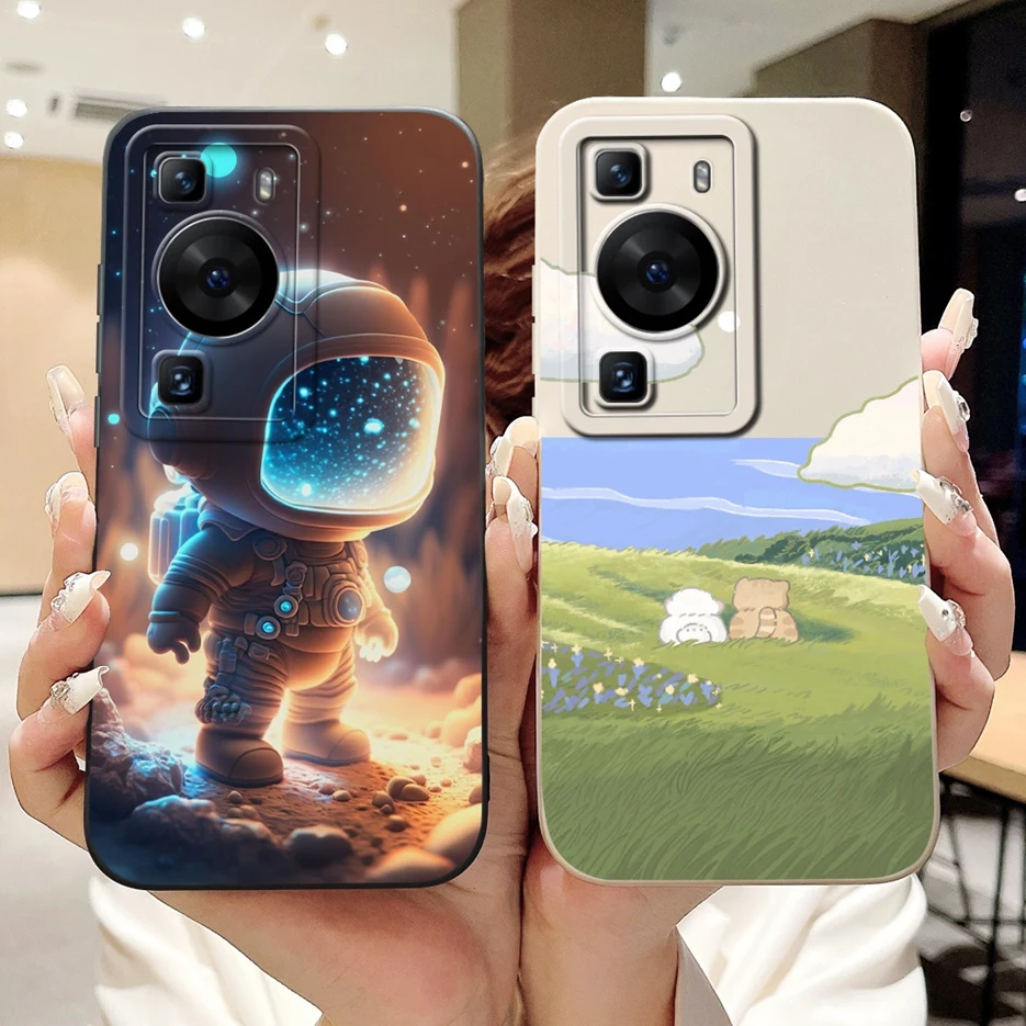Luxury Candy Painted Cartoon Matte Bumper Soft Case Cover