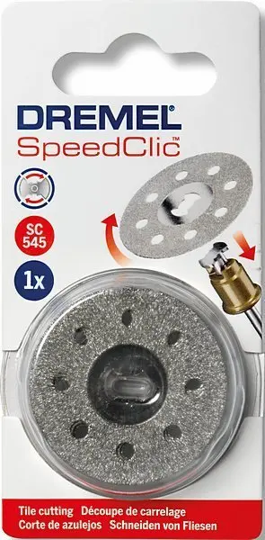 De corte, disco de diamante Dremel SC545 EZ SpeedClic