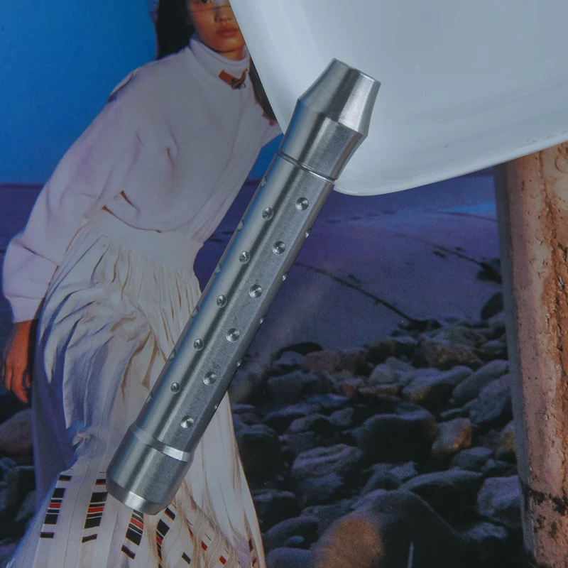 YAQI Stainless Steel Safety Razor Handle for Men 80MM Handle Length And 11-12MM Handle Diameter Lightweight Razor Handle New