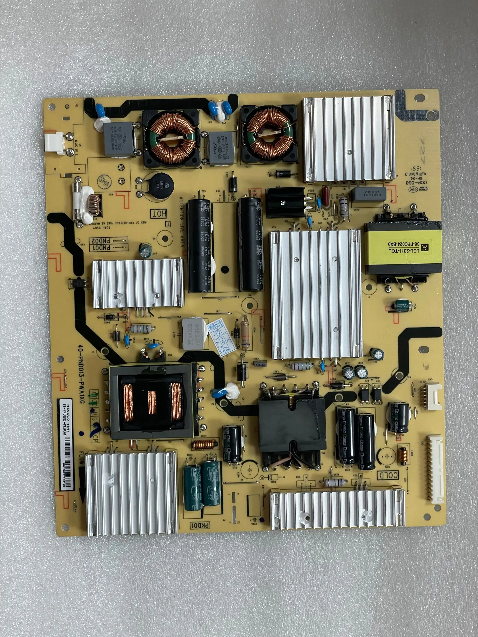 PSU alimentation TV THOMSON 65UV6006 65DP660 40-L141W4-PWC1CG 08-L171HD2-PW200AD