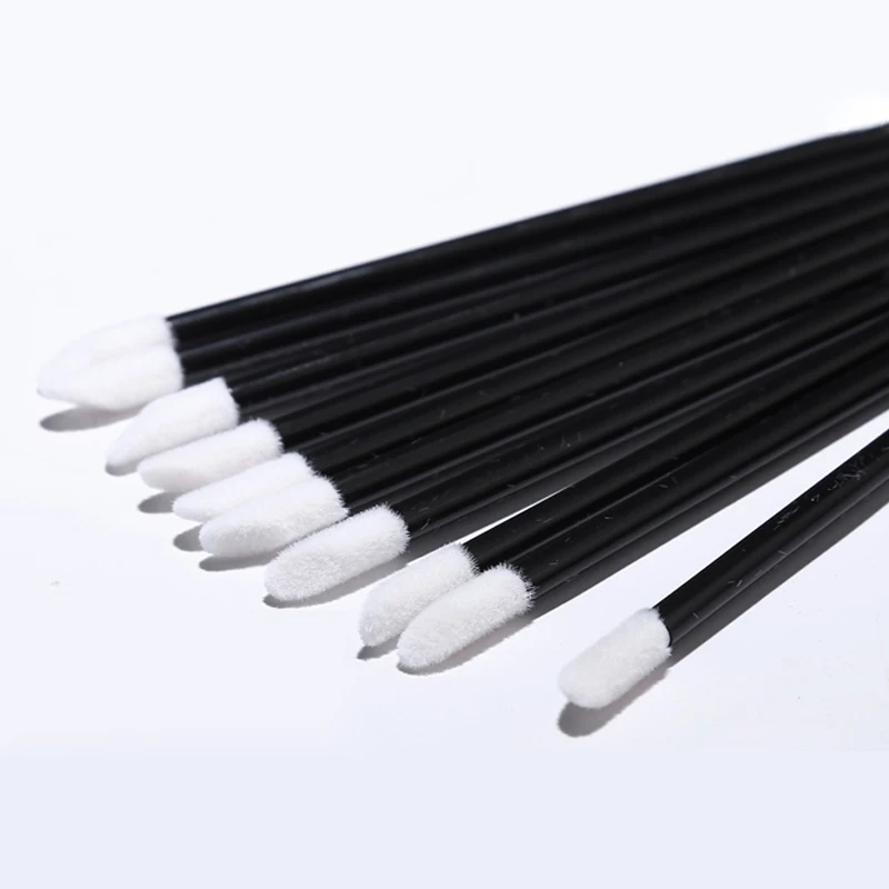 Makeup Brush Set 50/500/1000pcs Lip Brushes Mascara Wands Lipstick Micro Brushes Applicators Cleaner for Eyelash Extension Tools