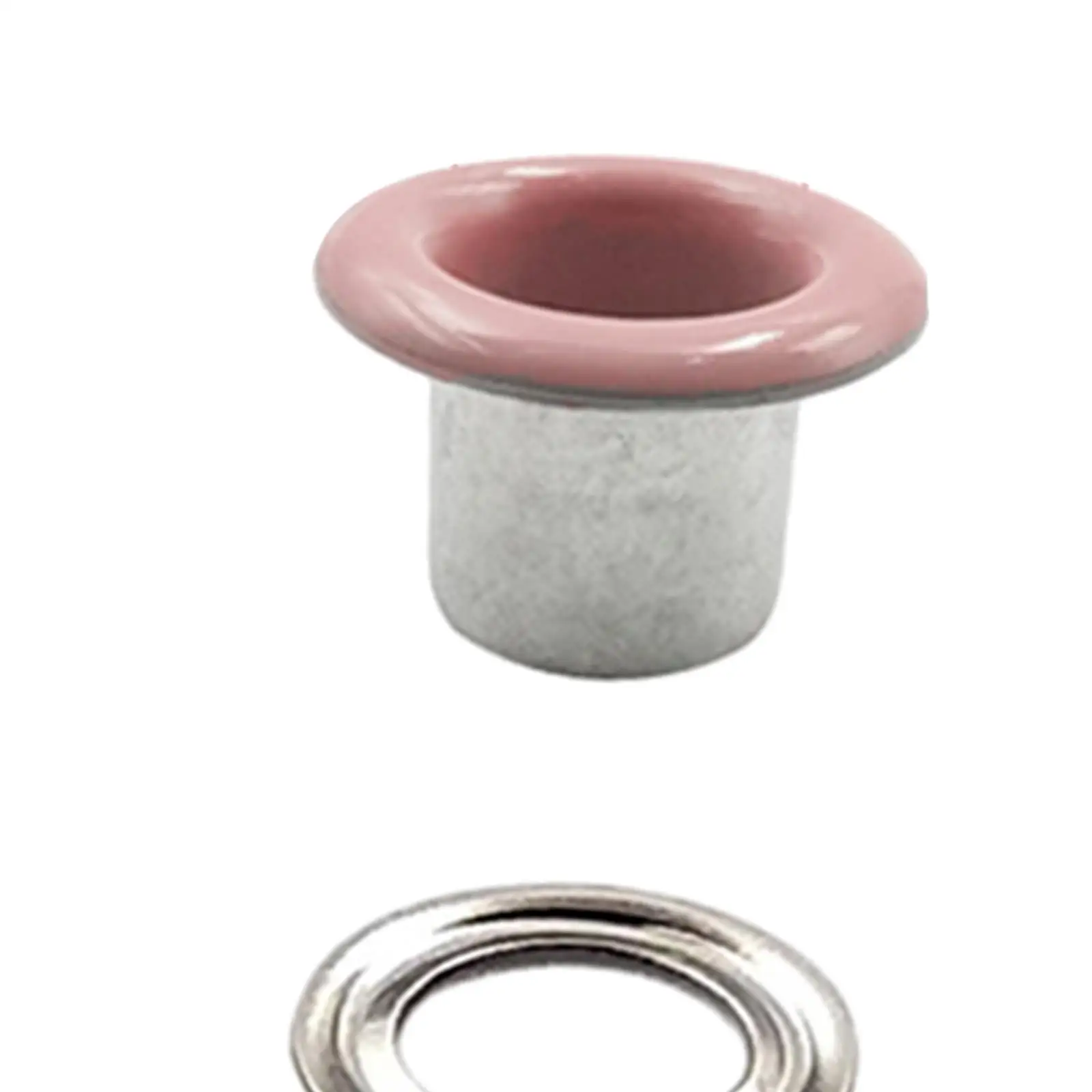 100x Metal Eyelets Grommet Kit Heavy Duty Accessories Multipurpose 5mm Tiny Grommet for Hats Canvas Leathercraft Shoes Bag