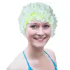 3D Flower Swim Cap Breathable Water Sports Hat Soft Long Hair Swimming Bath Cap Ear Protection Comfortable Pool Accessories 1