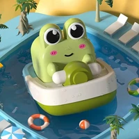 Frog Bath Toy with Clockwork for Kids, Wind-Up Swimming Pool Bathtub Baby Bath Toy, Birthday Gift for Toddlers Kids Infants 1