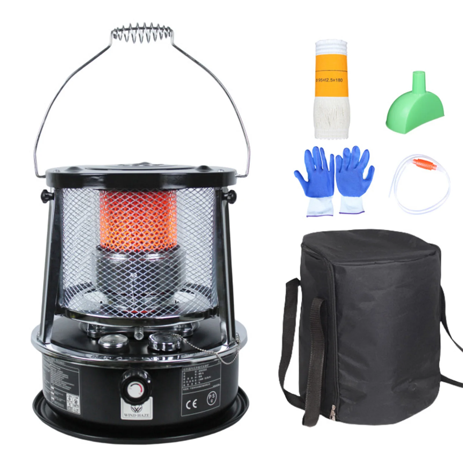 EBTOOLS cuisinière à gaz Réchaud de camping pliable en acier inoxydable