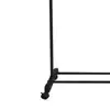 Garment Storage Rack Height Adjustable Save Space Stainless-Steel Freestanding Shoes Clothes Laundry Drying Rack With Wheels 4