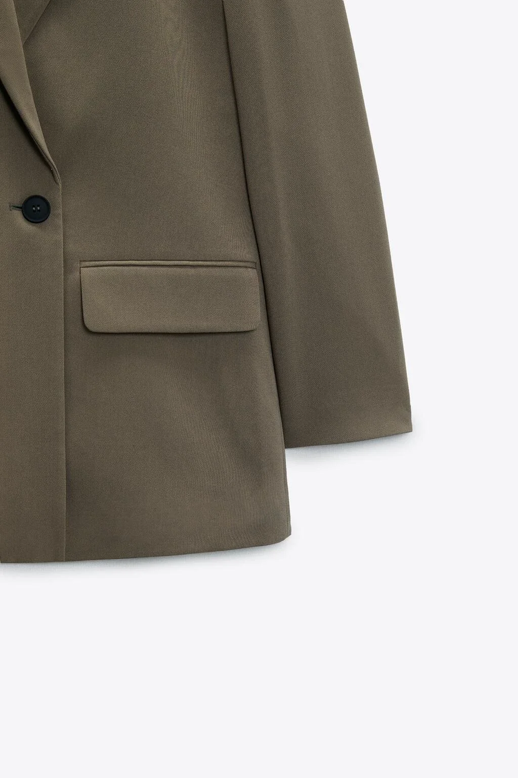 PB&ZASpring/Summer 2023 New Commuting Loose Leisure Fashion Suit Lapel Loose Double Breasted Blazer 6