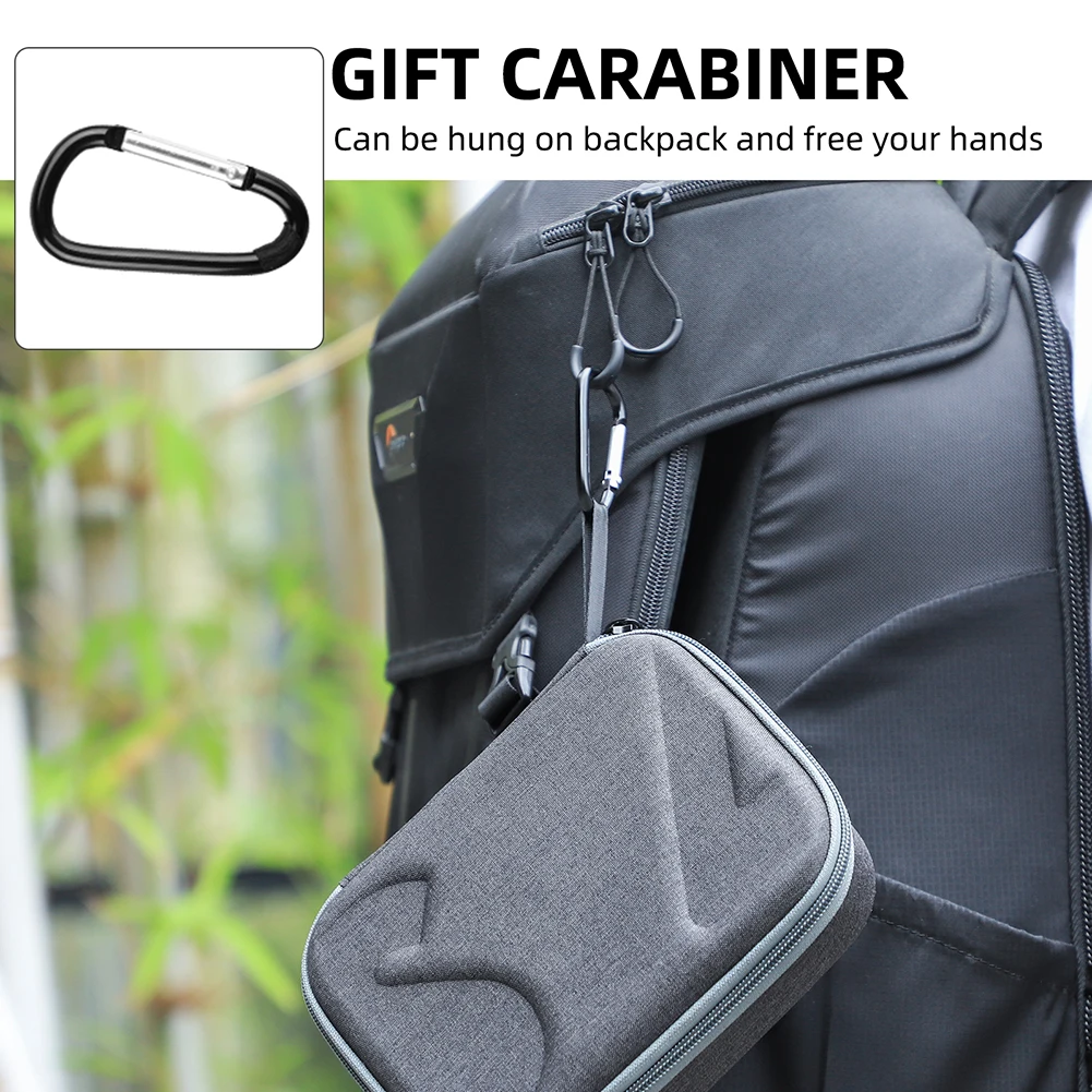 Handbag Protection Box Carrying Case Portable RC Case with Hiking Buckle Soft Inner For DJI AVATA/FPV Remote Control